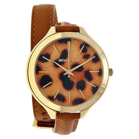 michael kors mens bling watch|michael kors leopard watch.